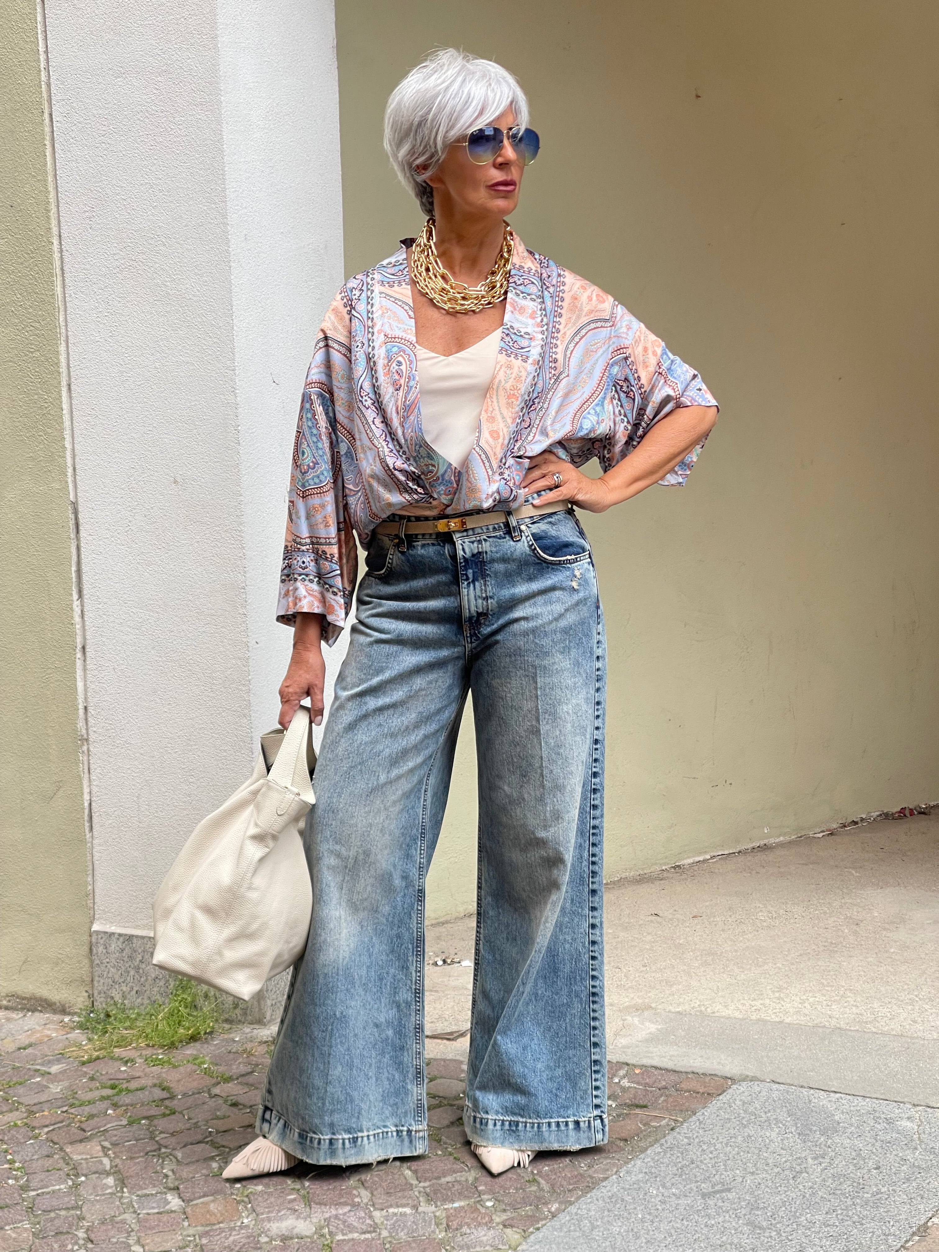 SUSY MIX JEANS PALAZZO