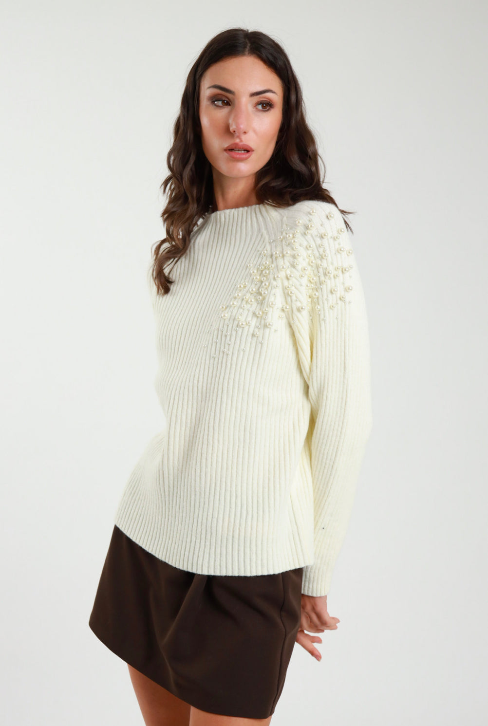 SUSY MIX MAGLIA PERLAGE