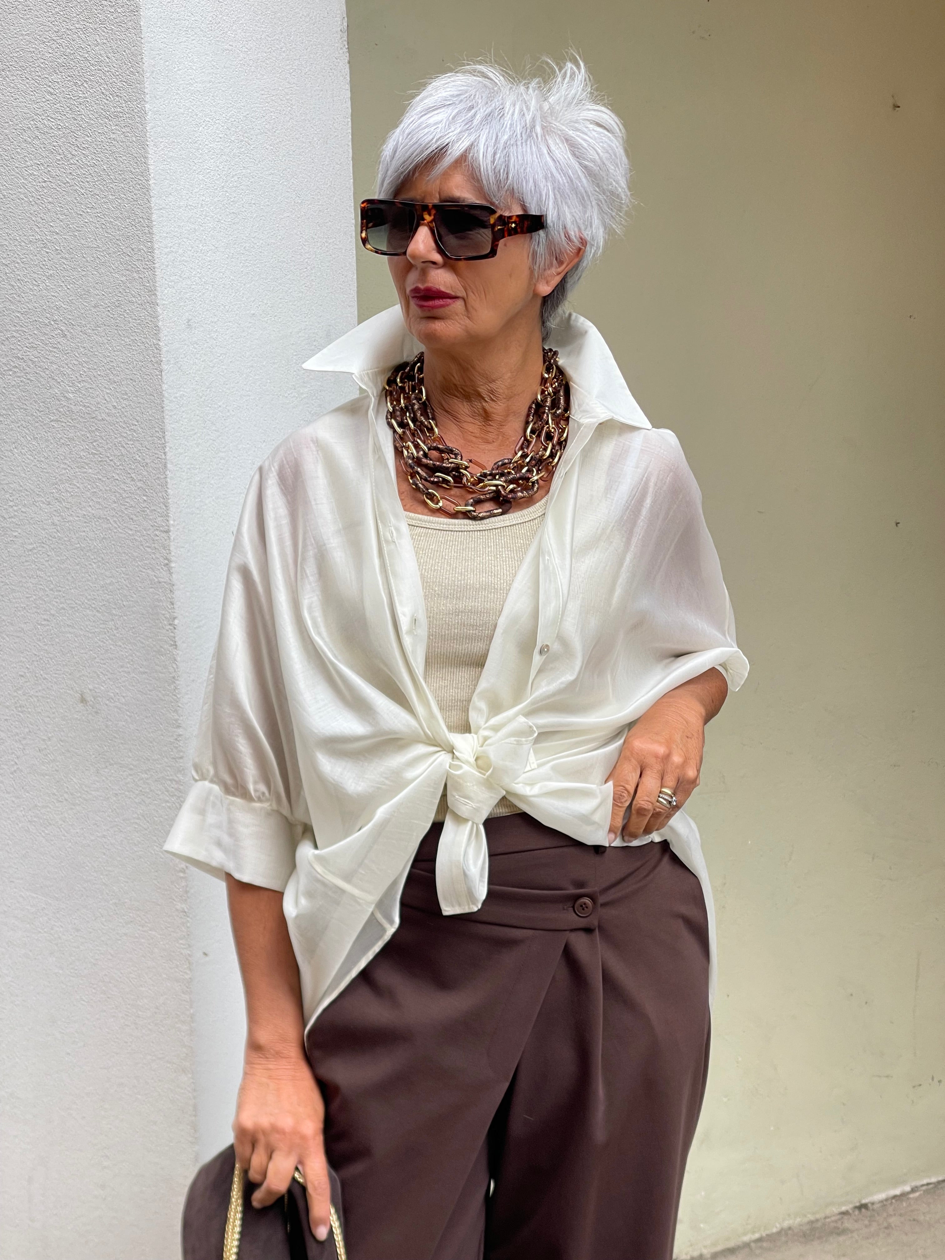 CAMICIA OVER NODO