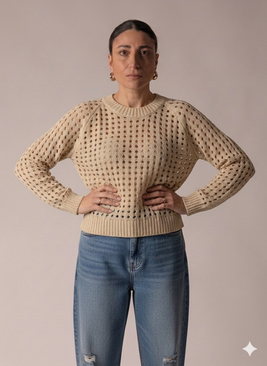 SUSY MIX MAGLIA RETE