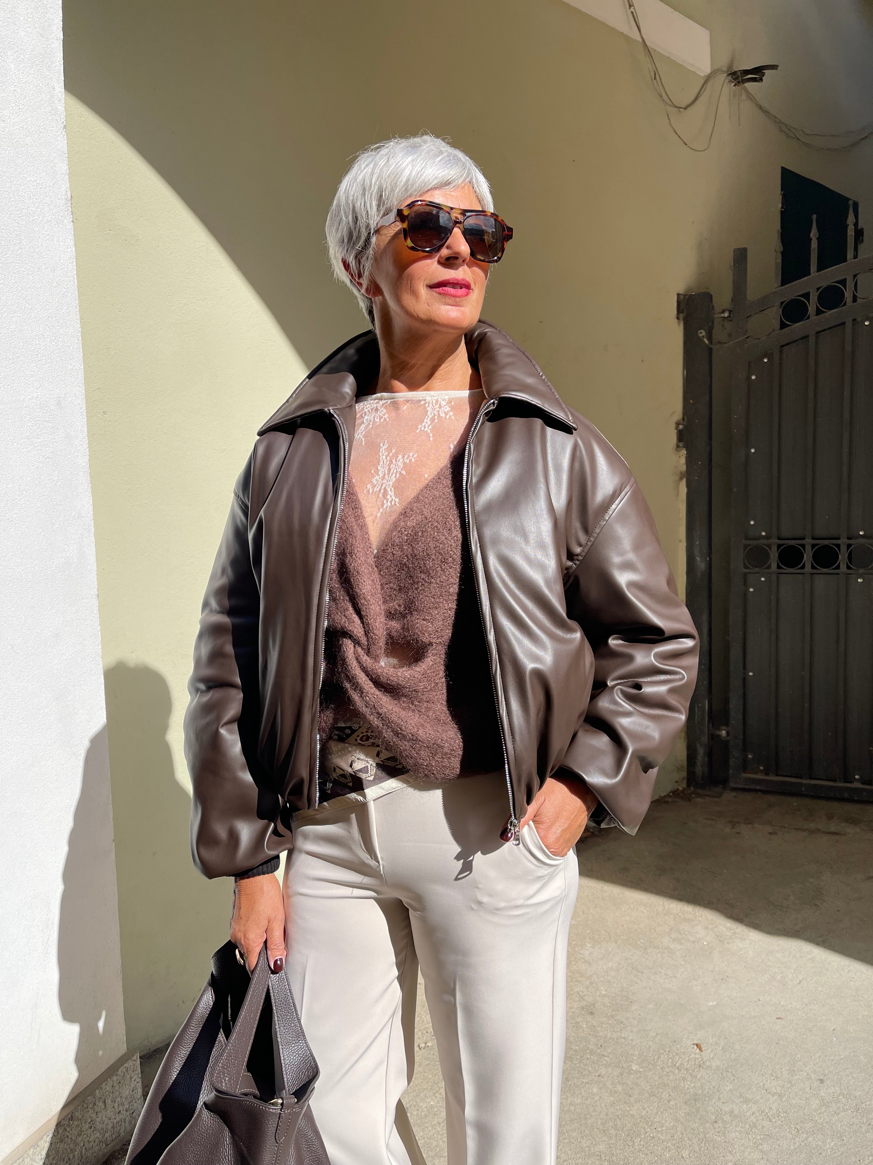 LUMINA BOMBER ECOPELLE