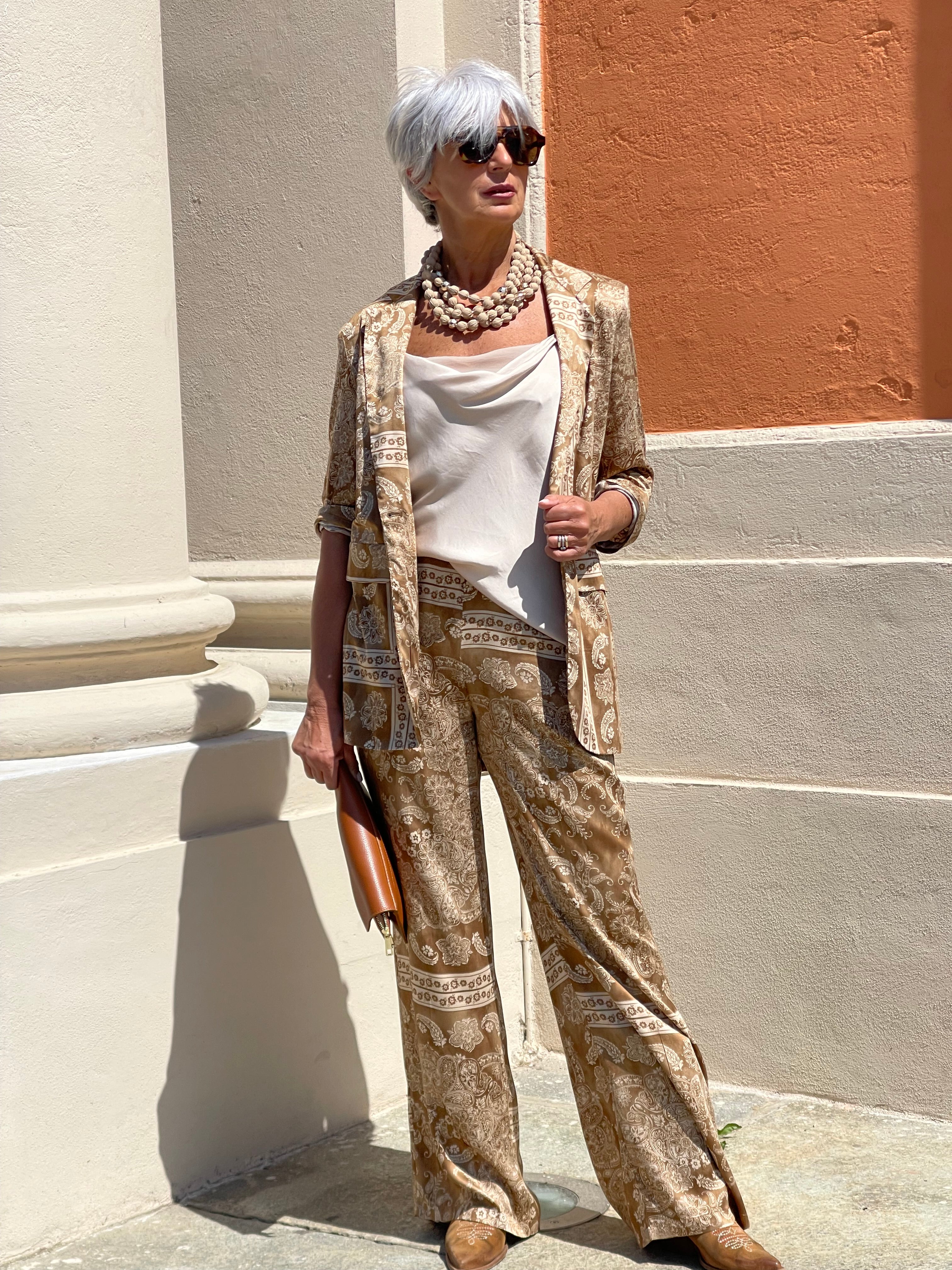 SET JACQUARD BEIGE