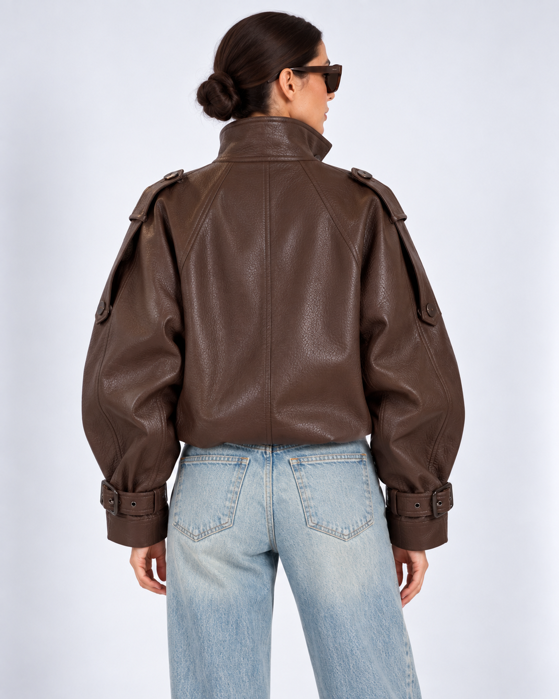 HAVEONE BOMBER DOPPIOPETTO ECOPELLE