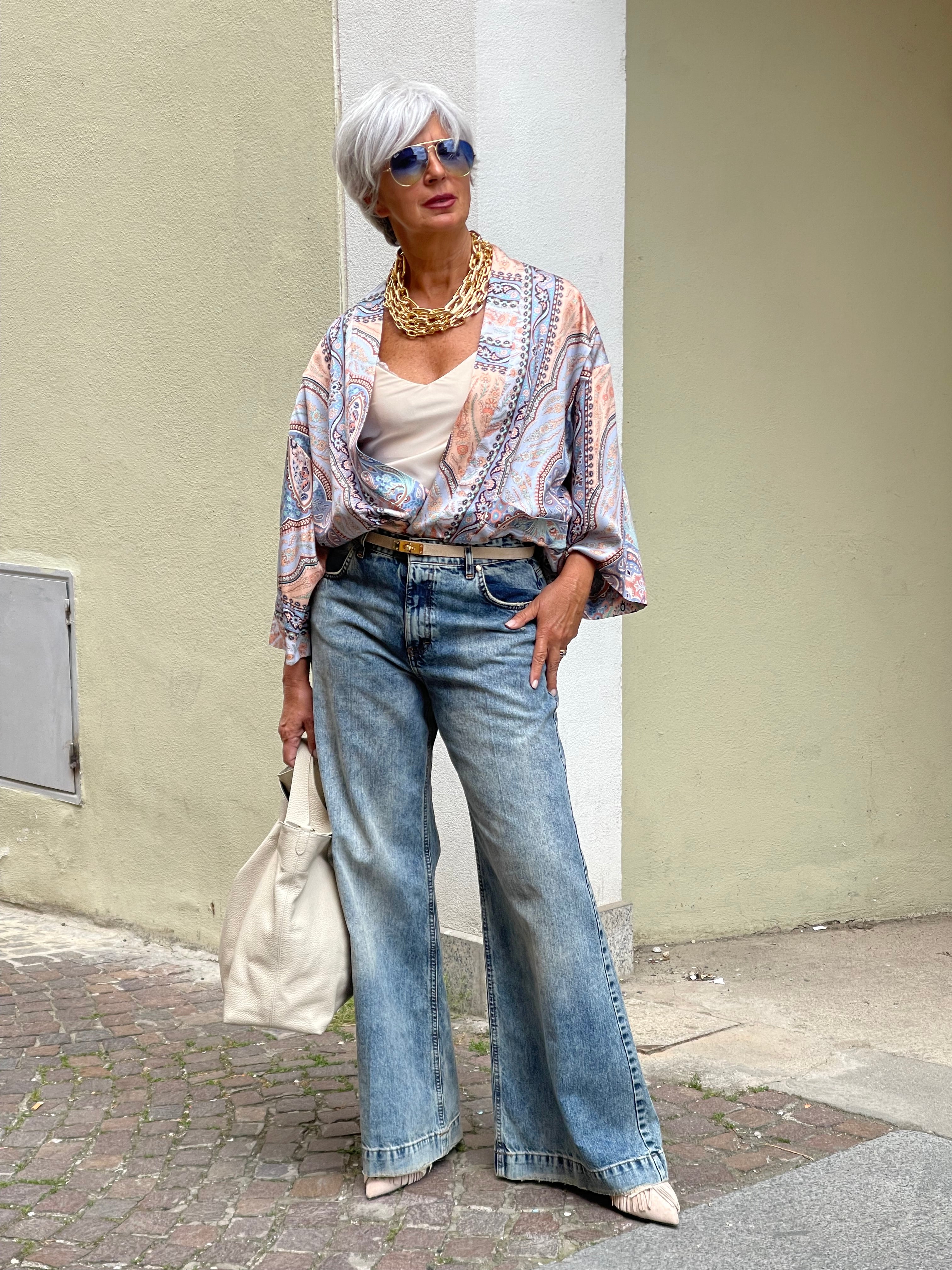 SUSY MIX JEANS PALAZZO