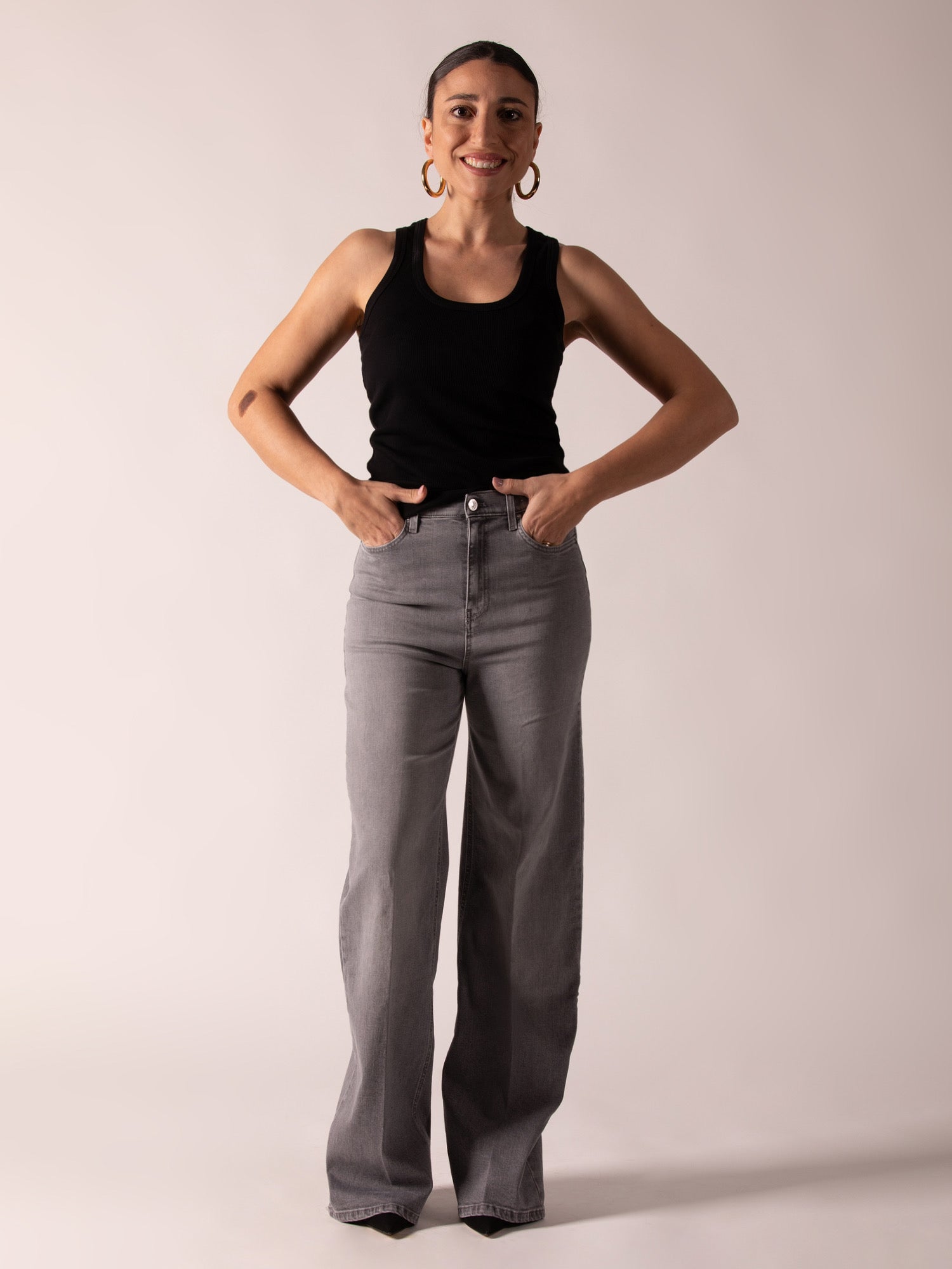 VICOLO JEANS LEXIE GREY