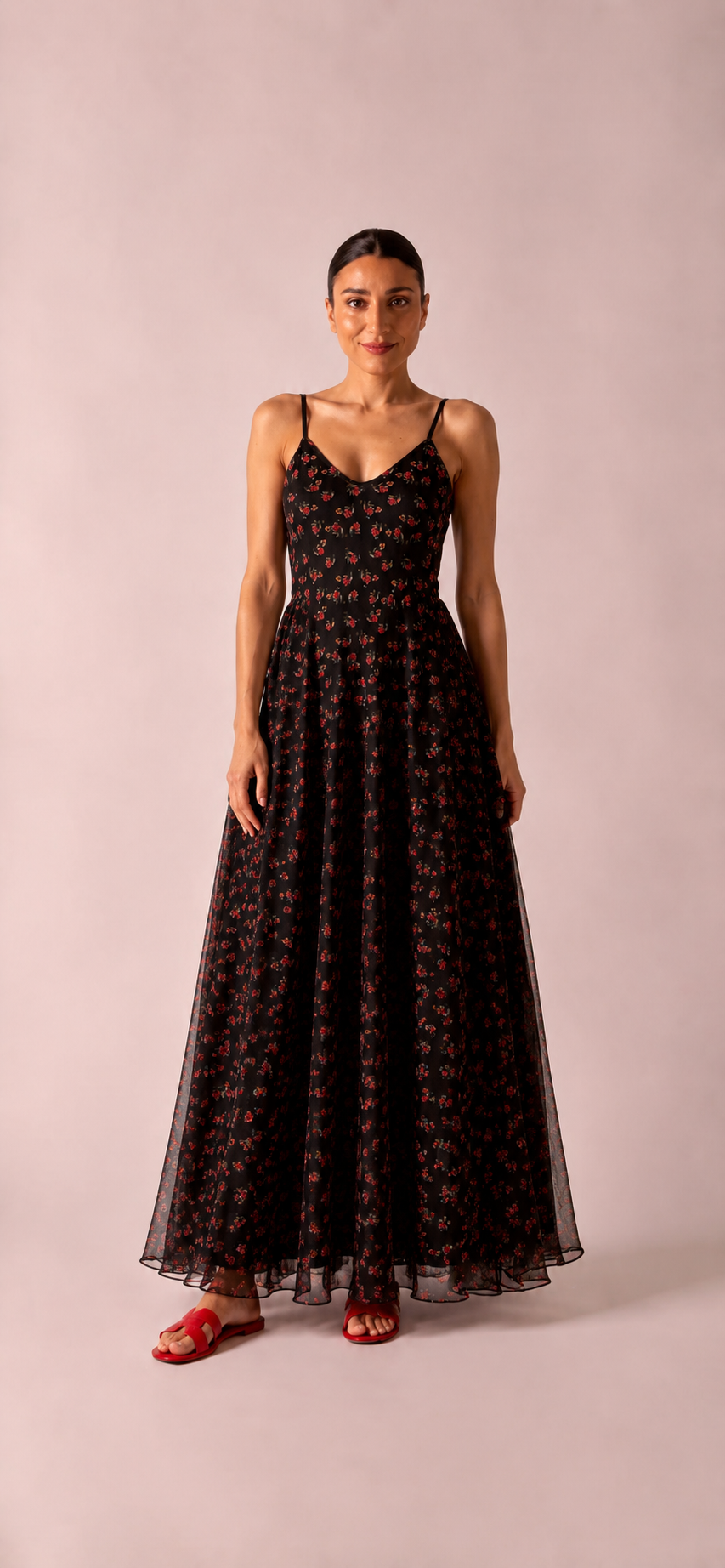 ABITO TULLE ROSE