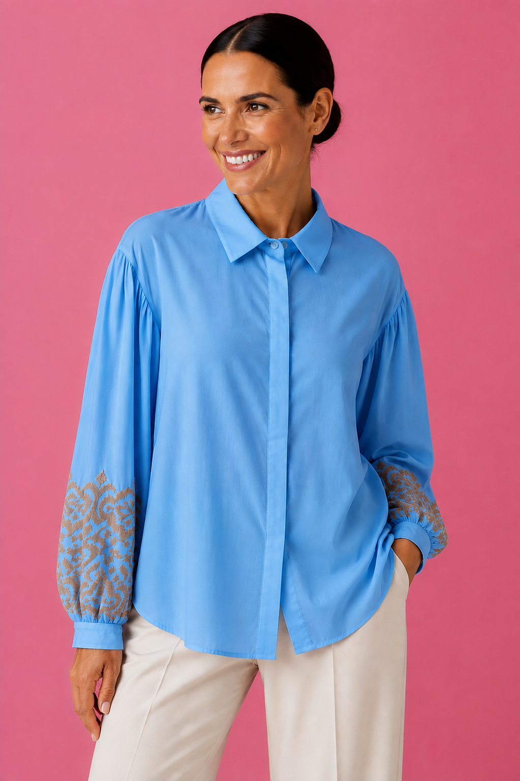 CAMICIA RICAMO