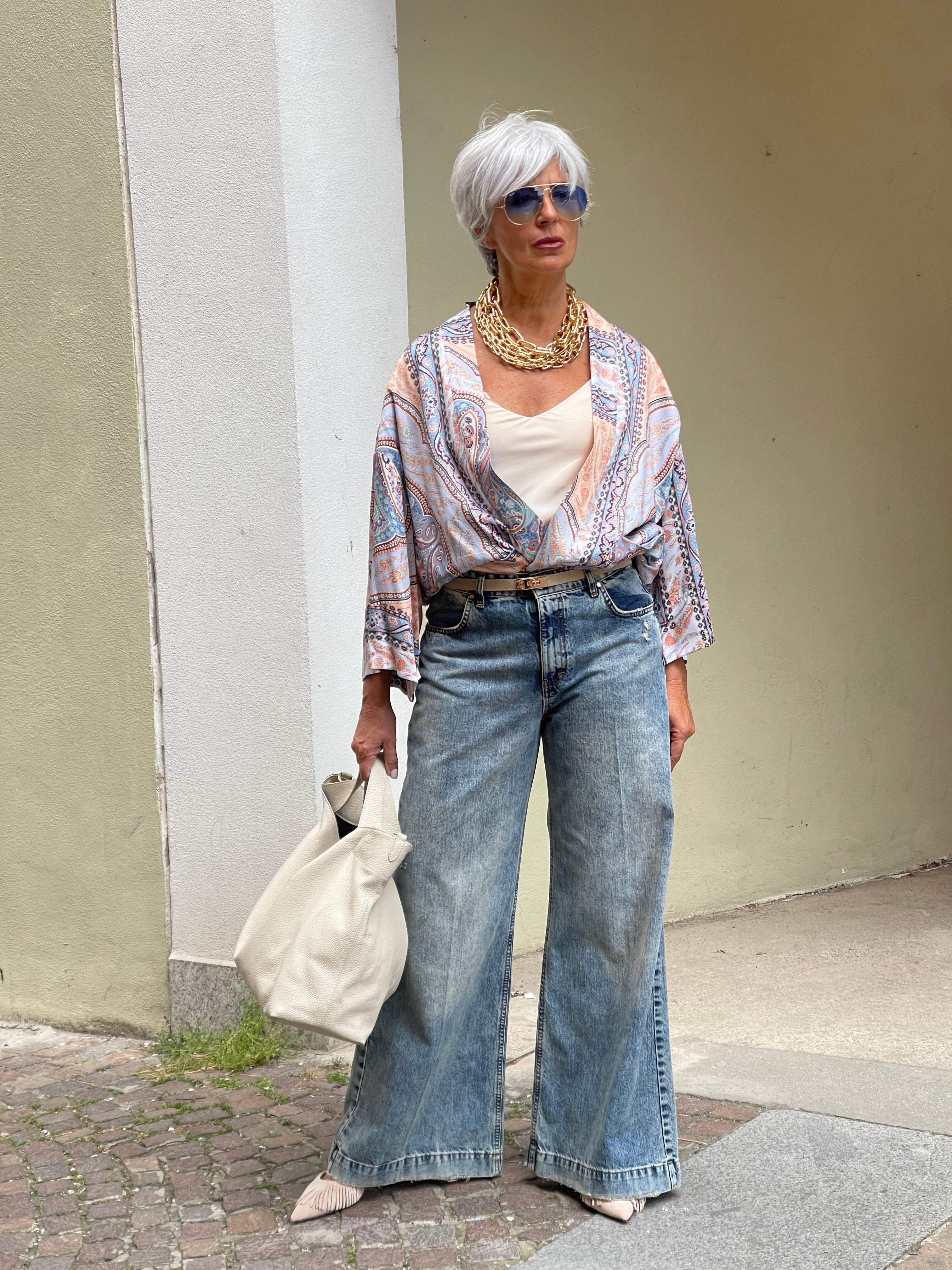 SUSY MIX JEANS PALAZZO
