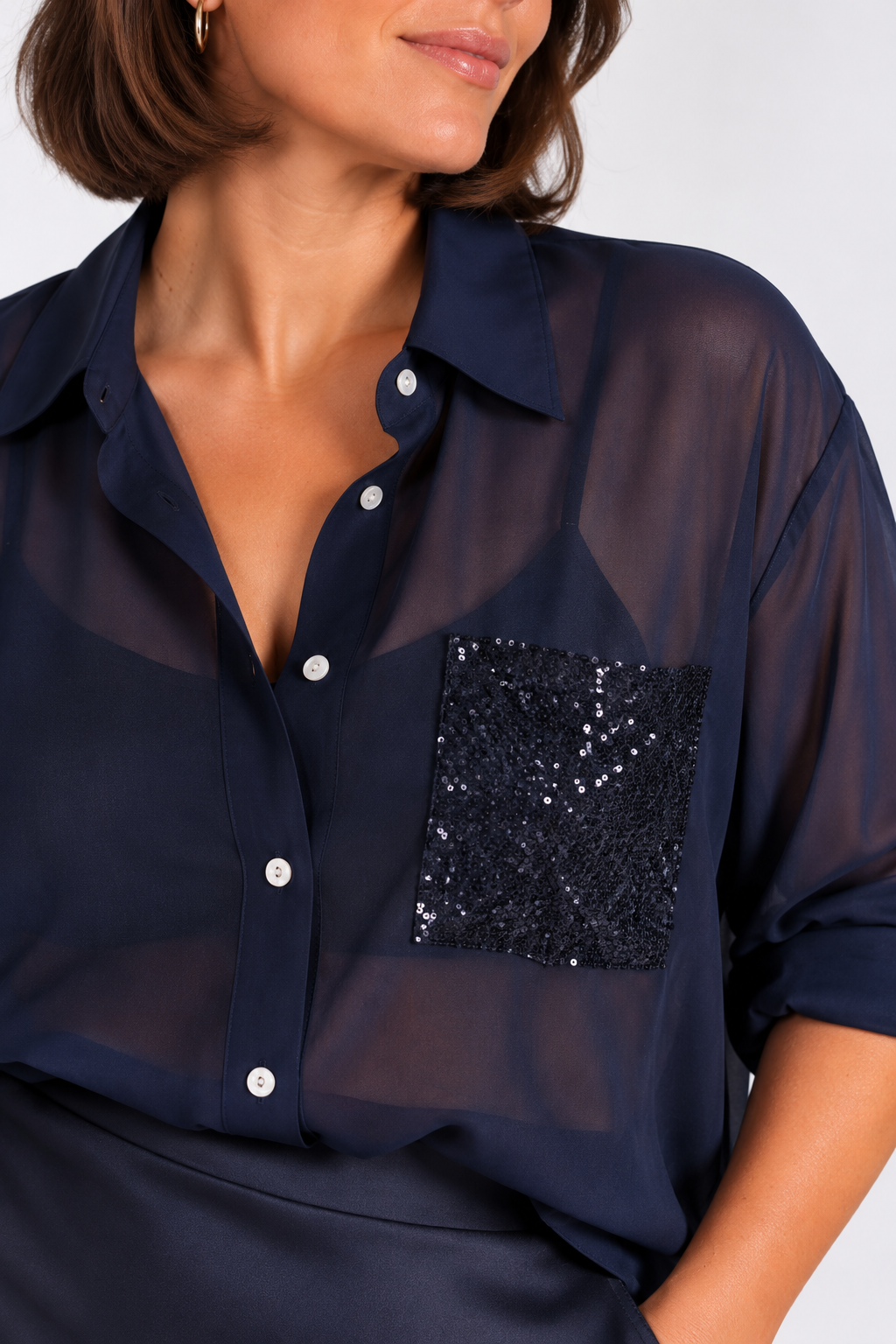 SUSY STAR CAMICIA OVER STRASS