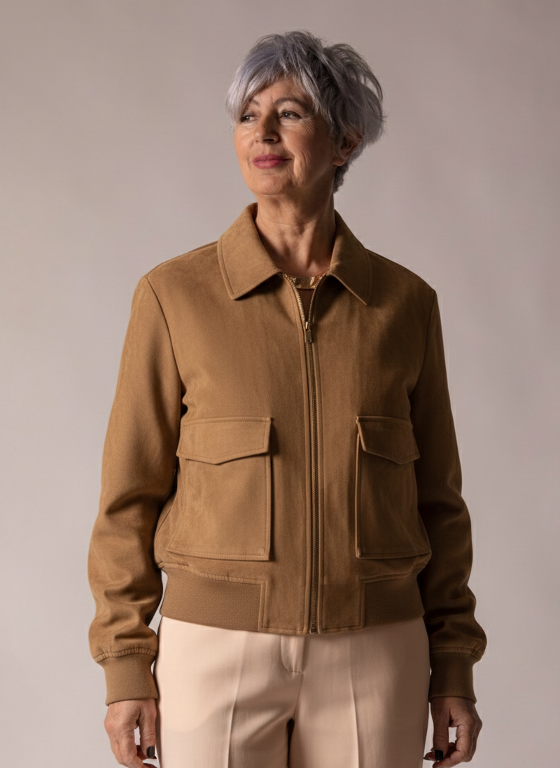 LUMINA BOMBER CAMEL