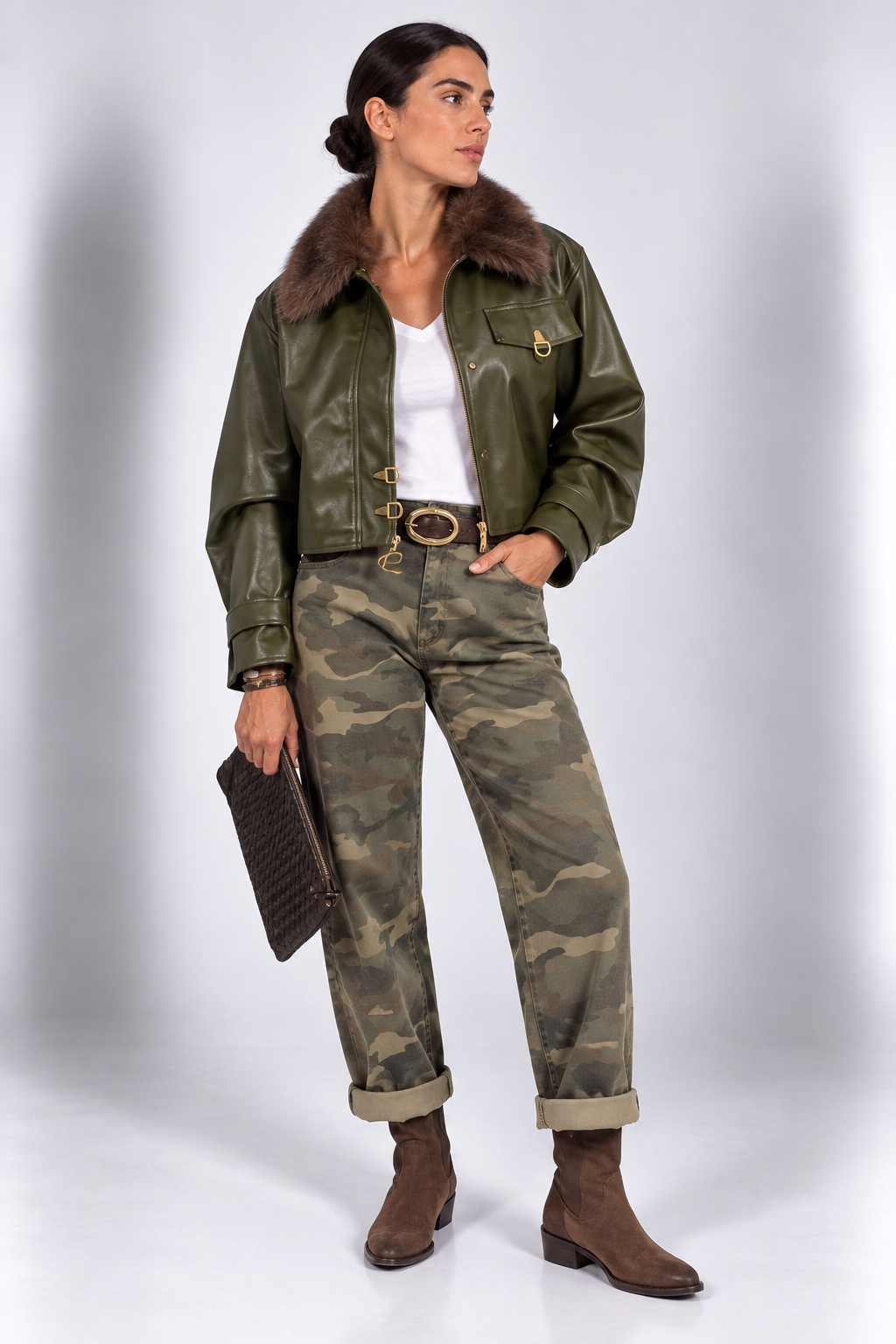 VICOLO PANTALONE CAMUFLAGE